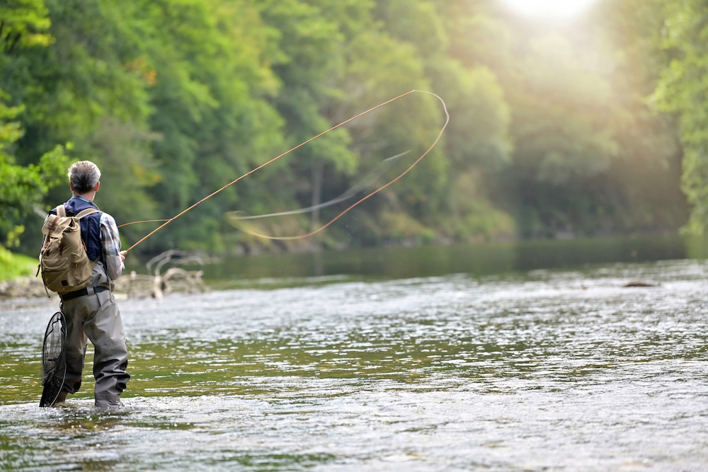 man Flyfishing